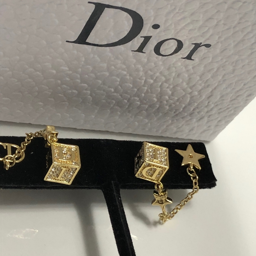 Authentic Dior Earrings - Picture 4 of 5